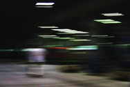 One man on a lonely platform