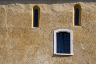 The blue window