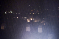 Rainy welcome
