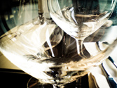 Three glasses