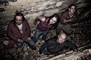 Band shot, overprocessed